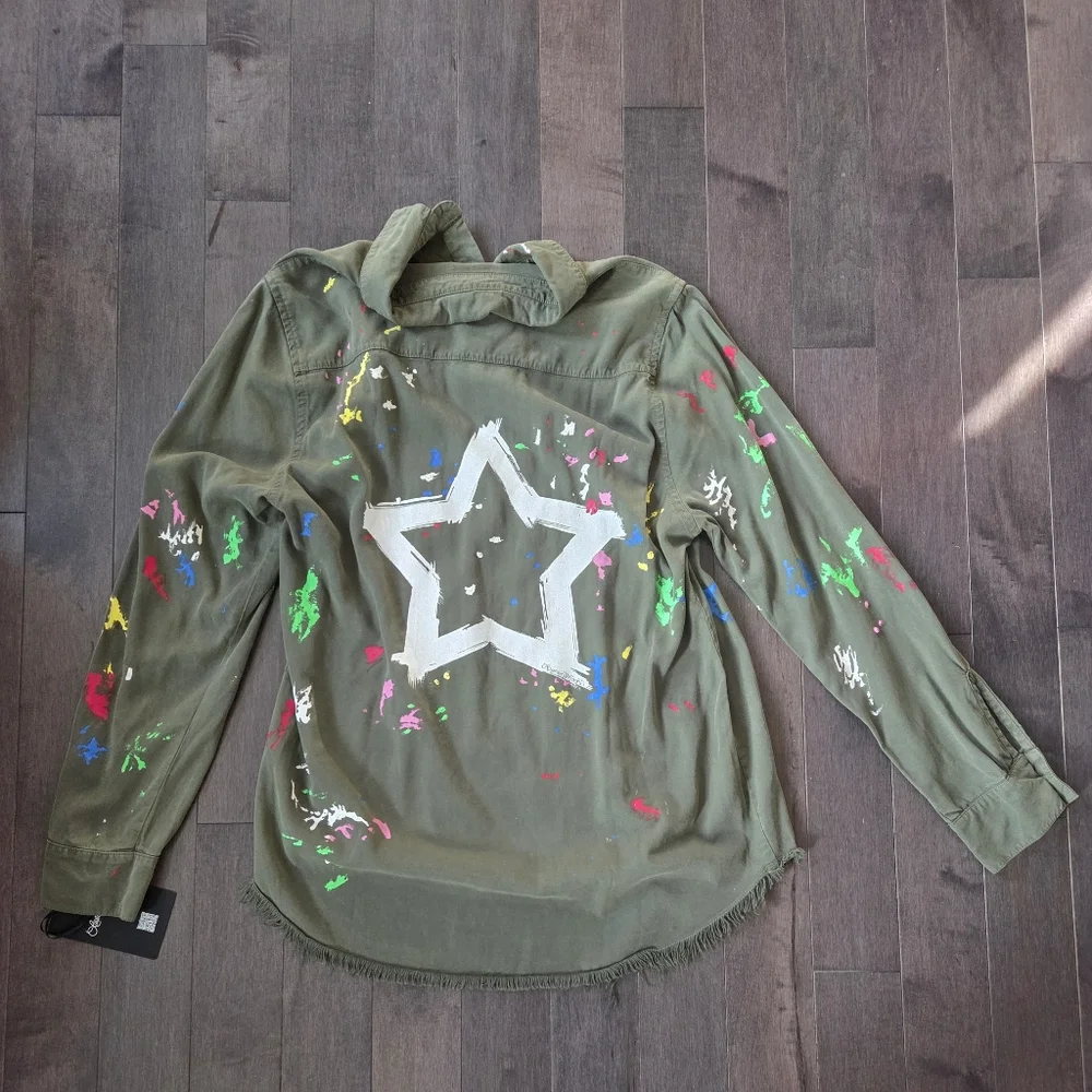 NWY Lauren Moshi Sloane Airbrush Star - Picture 5 of 9